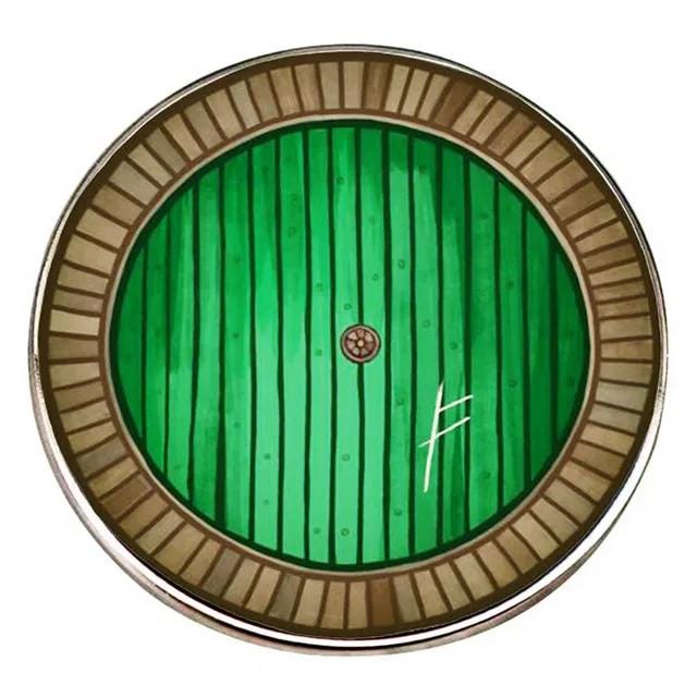 Shire Door Enamel Pin