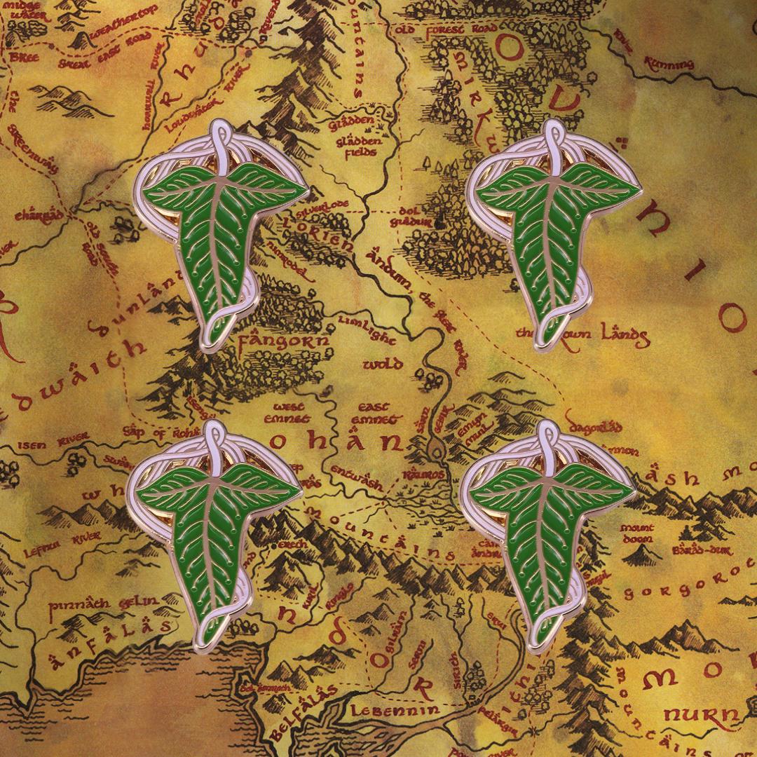 FOUR PIECES | Leaves of Lorien Brooch