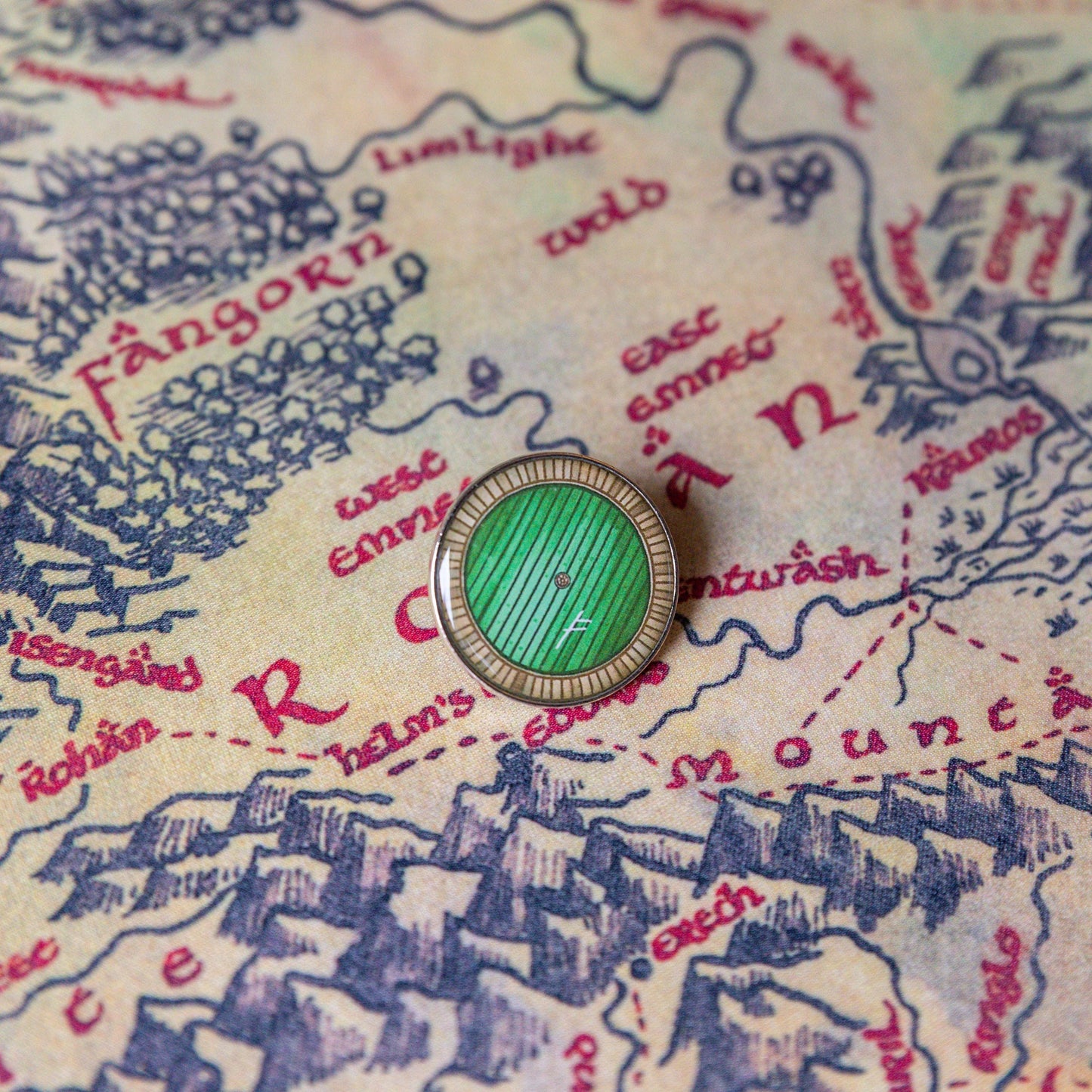 Shire Door Enamel Pin