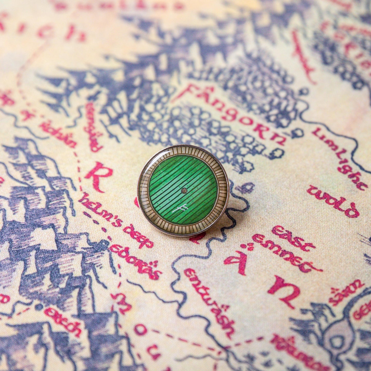 Shire Door Enamel Pin