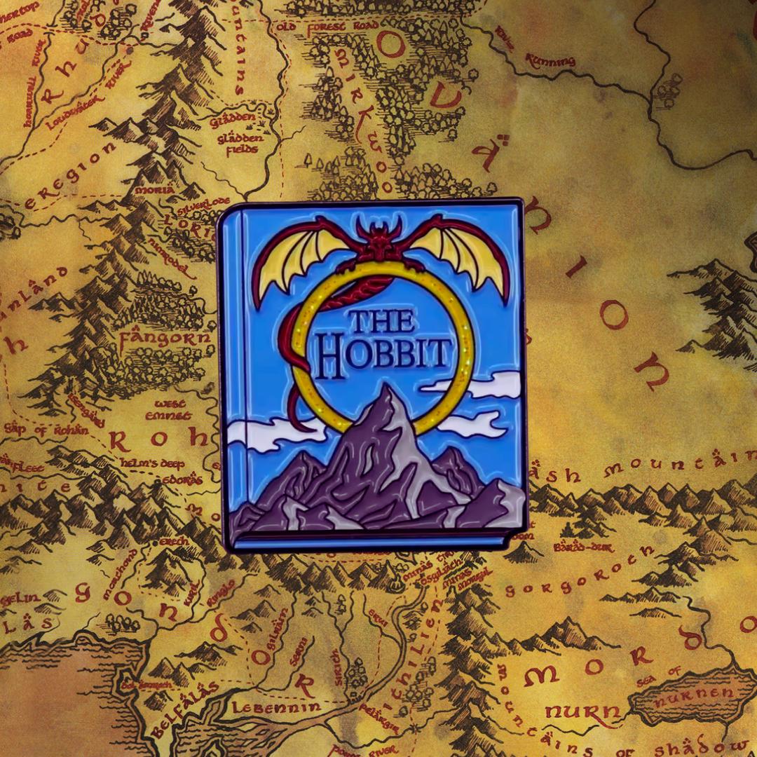 The Hobbit Book Enamel Pin